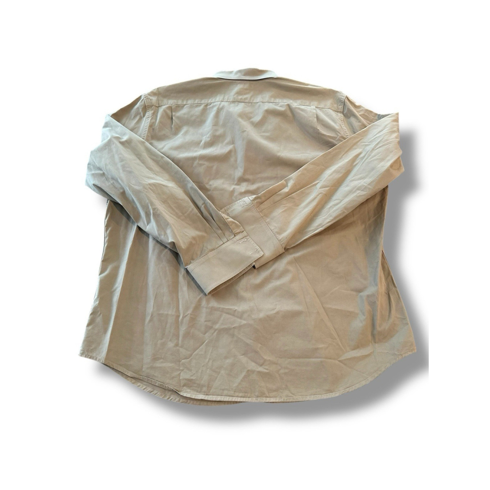 Vince Men's Slim Shirt Jacket Stone Khaki (Size XXL) - Picture 3 of 6